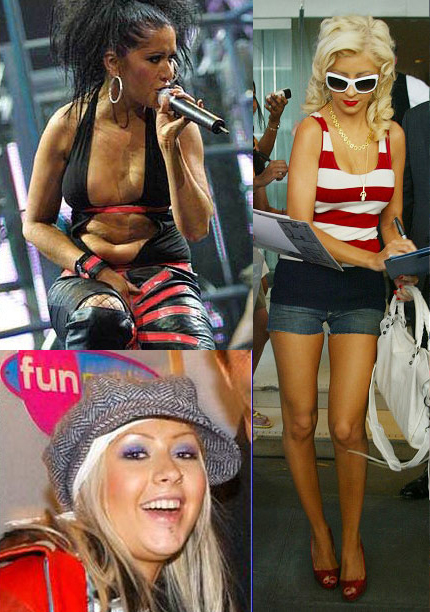 Remember the fat days of Christina Aguilera August 5 2006